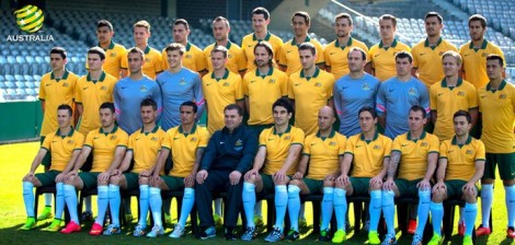 Seleção australiana é a primeira a desembarcar em solo brasileiro. (Foto: Divulgação/Federação Australiana de Futebol)